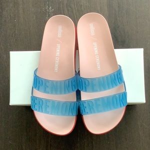 Melissa flipp slide shoes